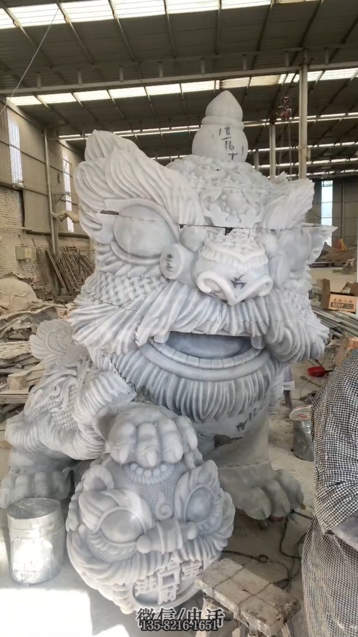 舞獅子，3d打印件拼裝完成